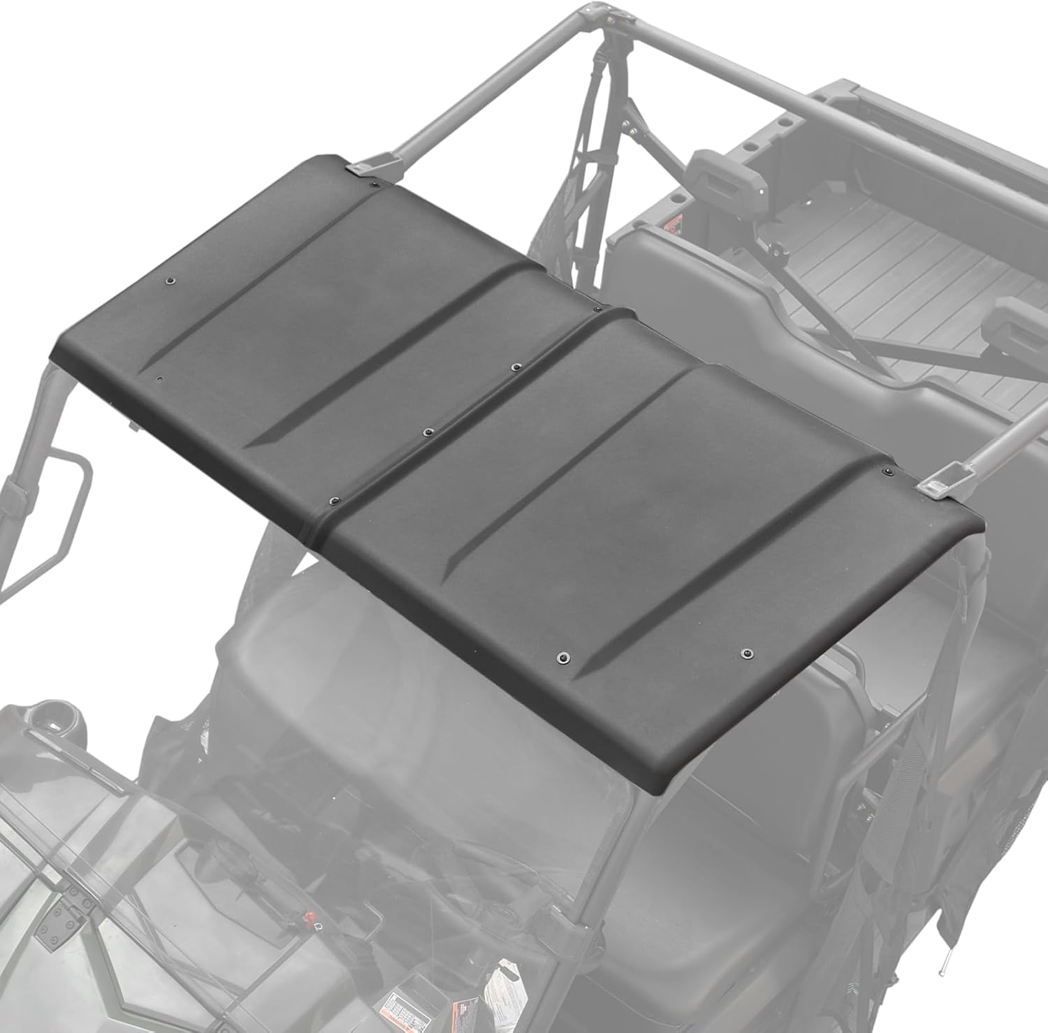 KIWI MASTER Poly Sport Roof for 2016-2025 Polaris Ranger 570 Full-Size Accessories Hard Roof Top Black