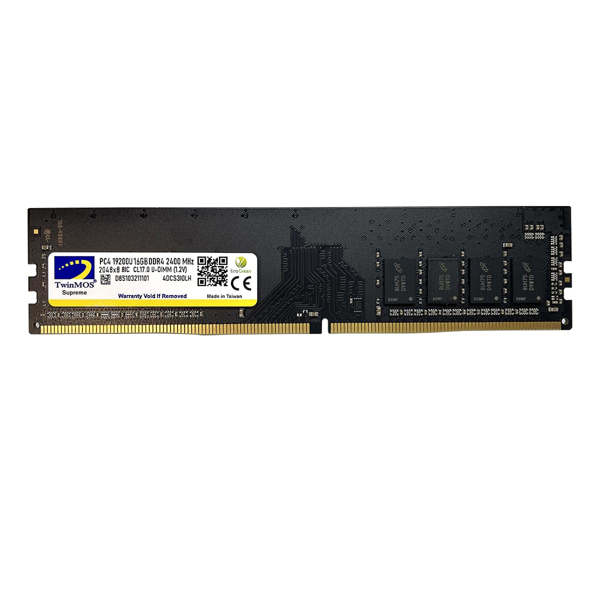 TwinMOS 2400MHz DDR4 SO-DIMM Supreme Laptop RAM Memory, 16GB