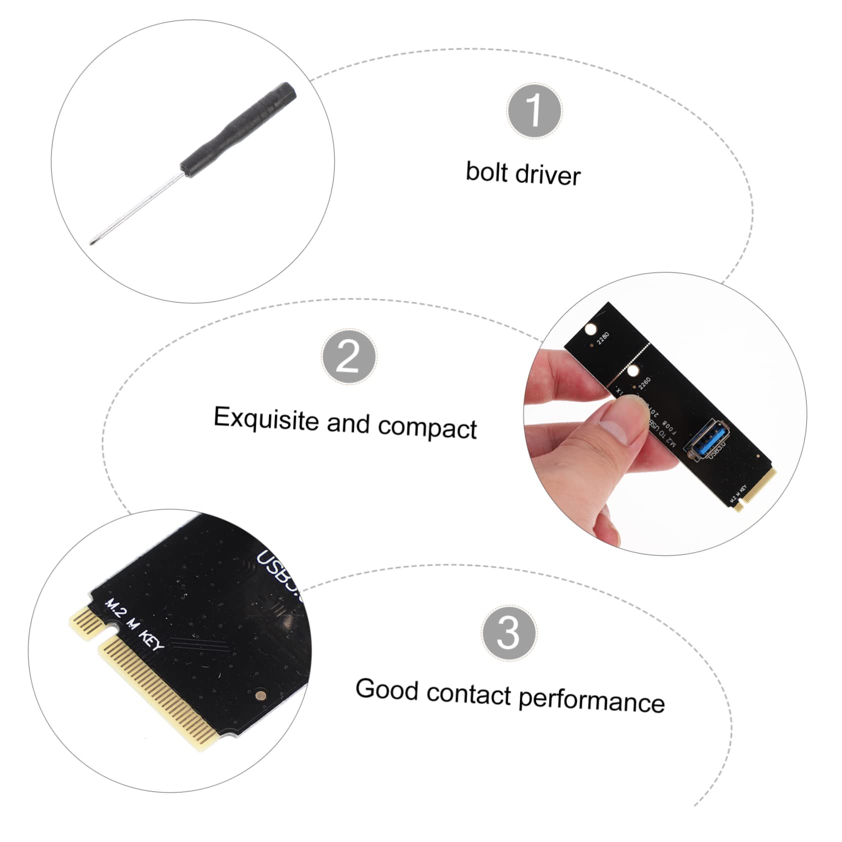 SEWACC 4pcs USB to Pci Expansion Card High-Speed Computer Adapter for Additional USB Ports Compatible Desktop Systems Supports Pci