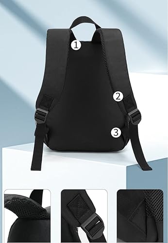 Miniatura 3 de Cámara digital DSLR impermeable, mochila de hombro para mujeres y hombres adolescentes (naranja)
