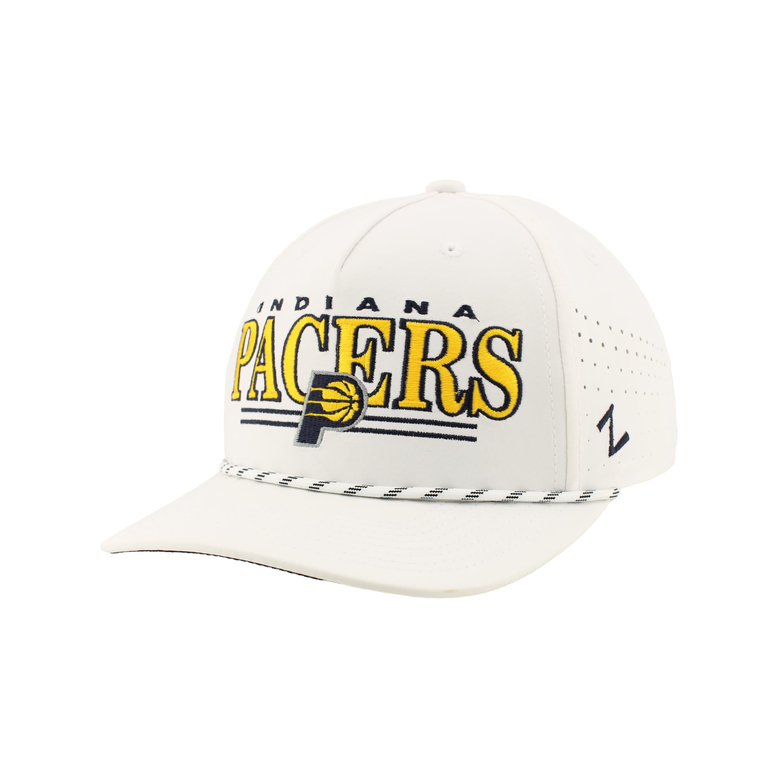 ZHATS NBA Unisex-Adult NBA Officially Licensed Rope Hat Snapback Performance Regalia White