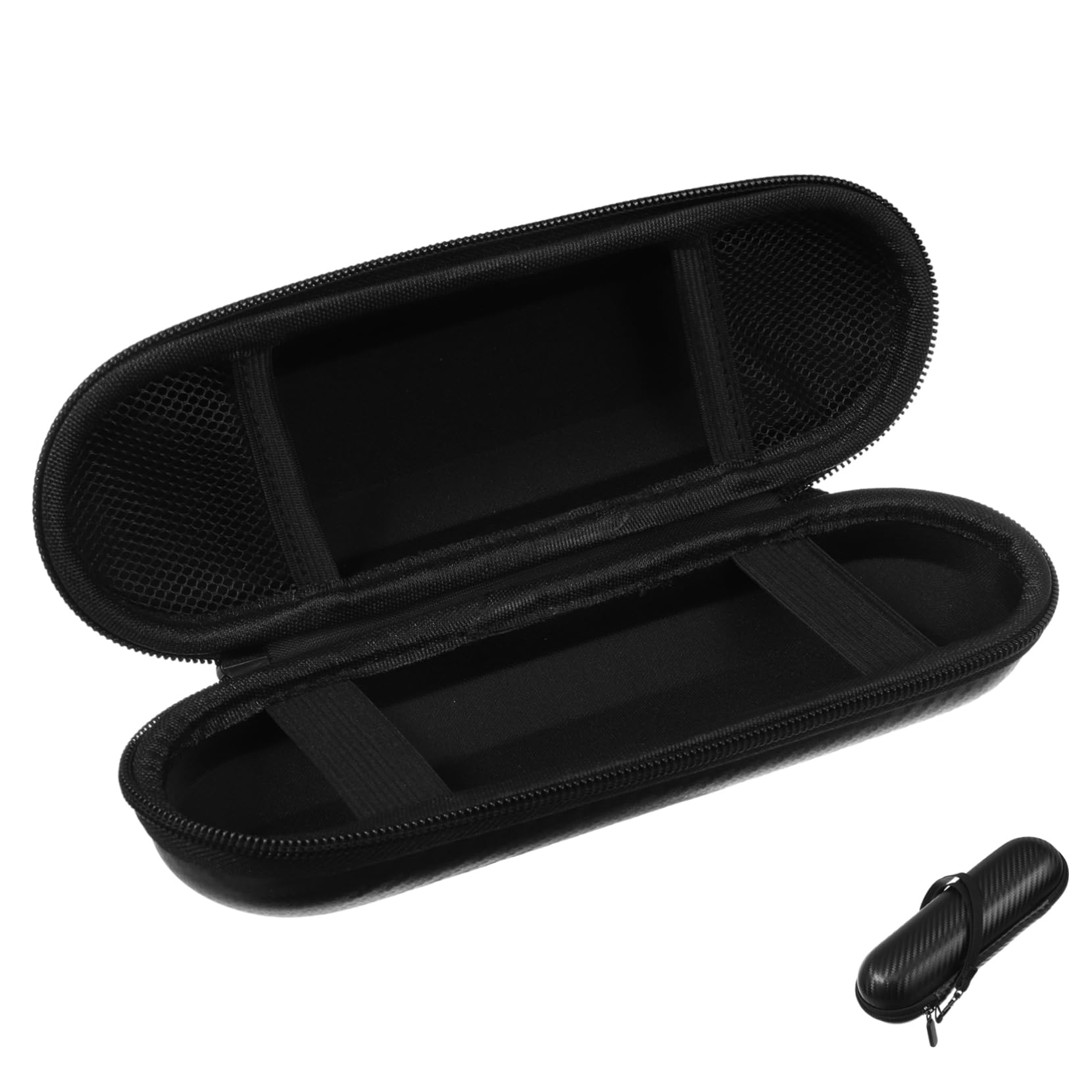 Beavorty 4 Pz scatola portaspazzolini portatile portatili custodia portal valige valigia custodia da viaggio per spazzolino e dentifricio custodie per spazzolini da viaggio eva Black
