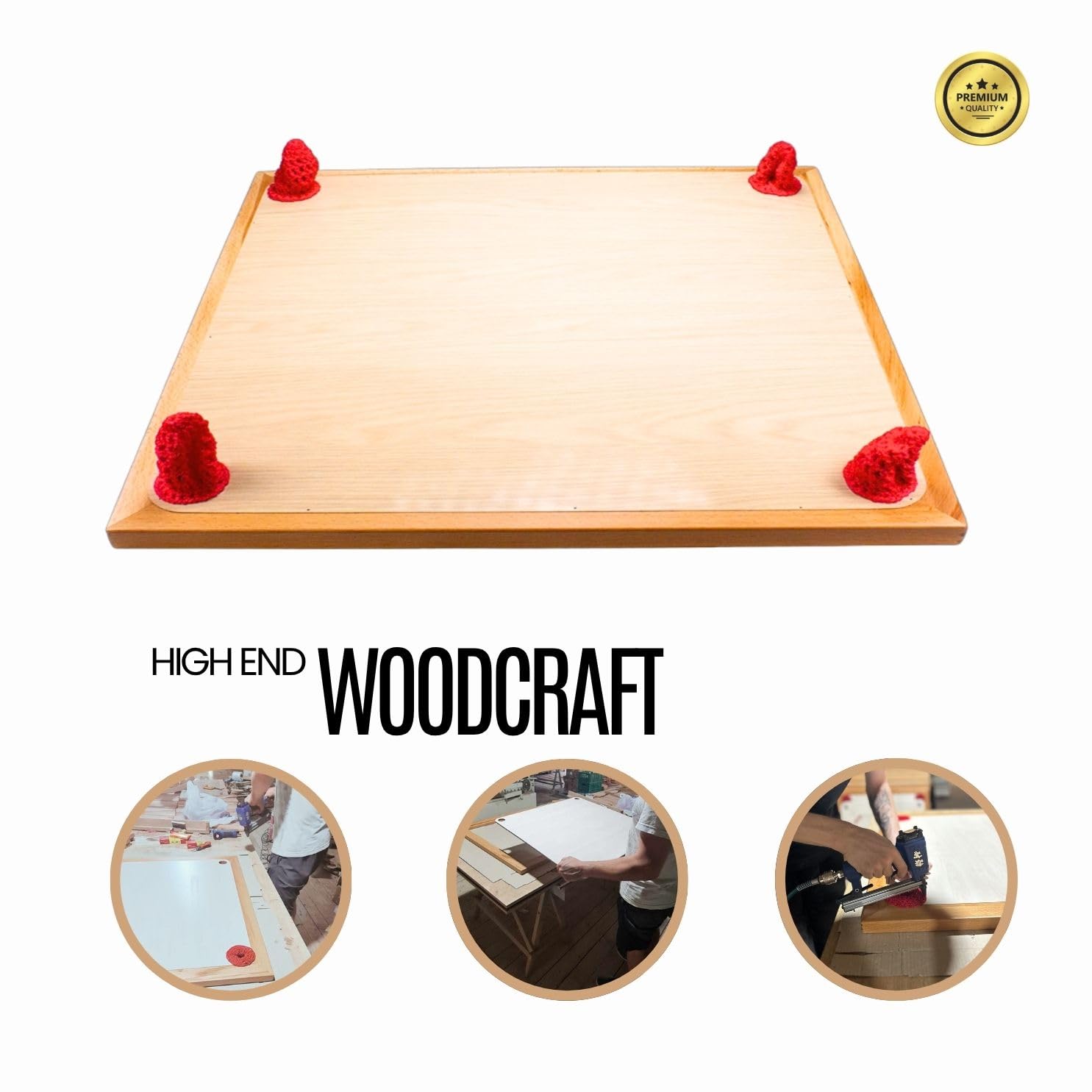Carrom Manufaktur 4001 - Tavola compatta 66 con accessori, made in EU