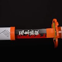 Vista 76 de SV Anime Demon Slayer Sword Katana 41 Inch Decorative Collectible Gift Cosplay Sword，Various Styles Available