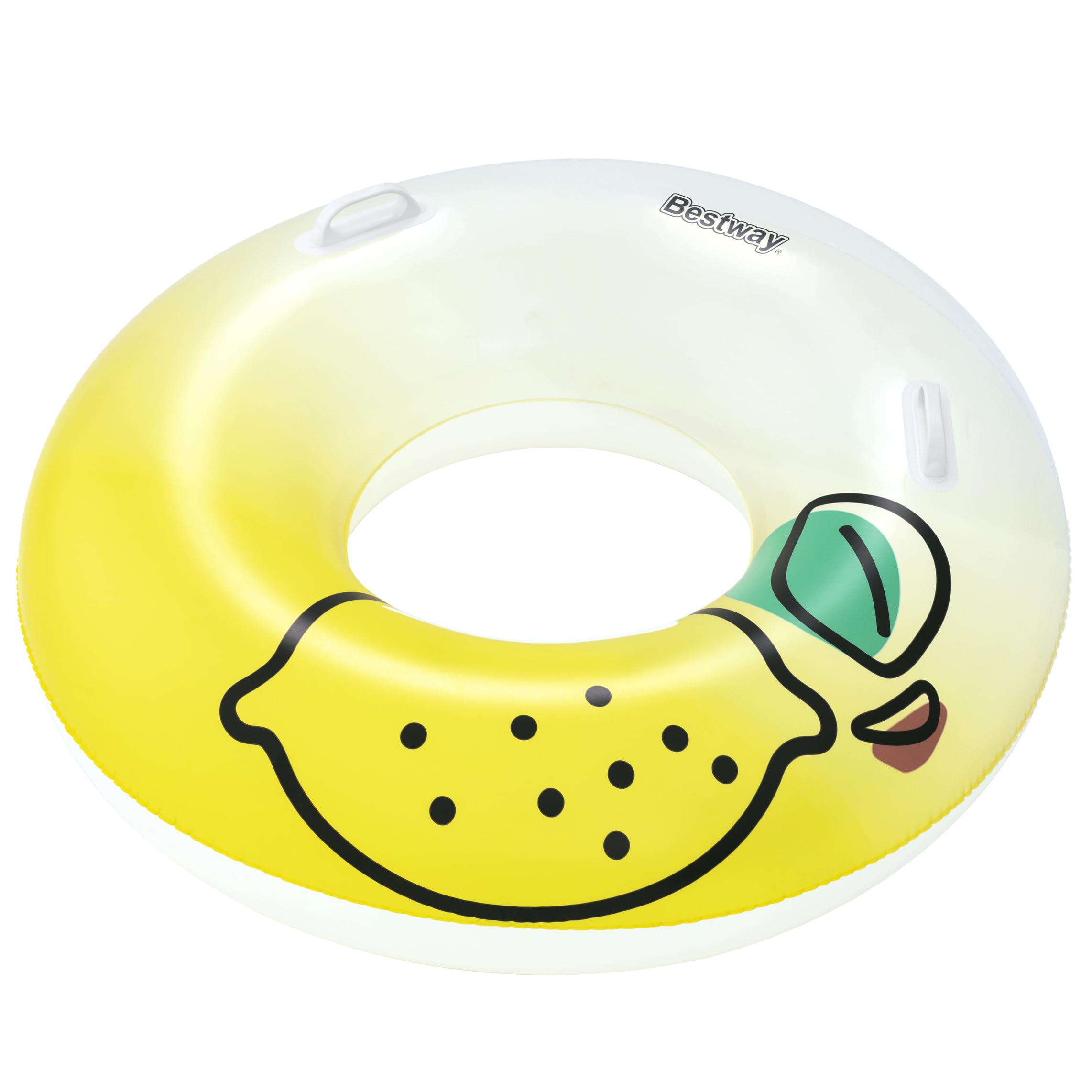 Bestway 36448 Ciambella Salvagente Fresh Squeezed, Giallo-image