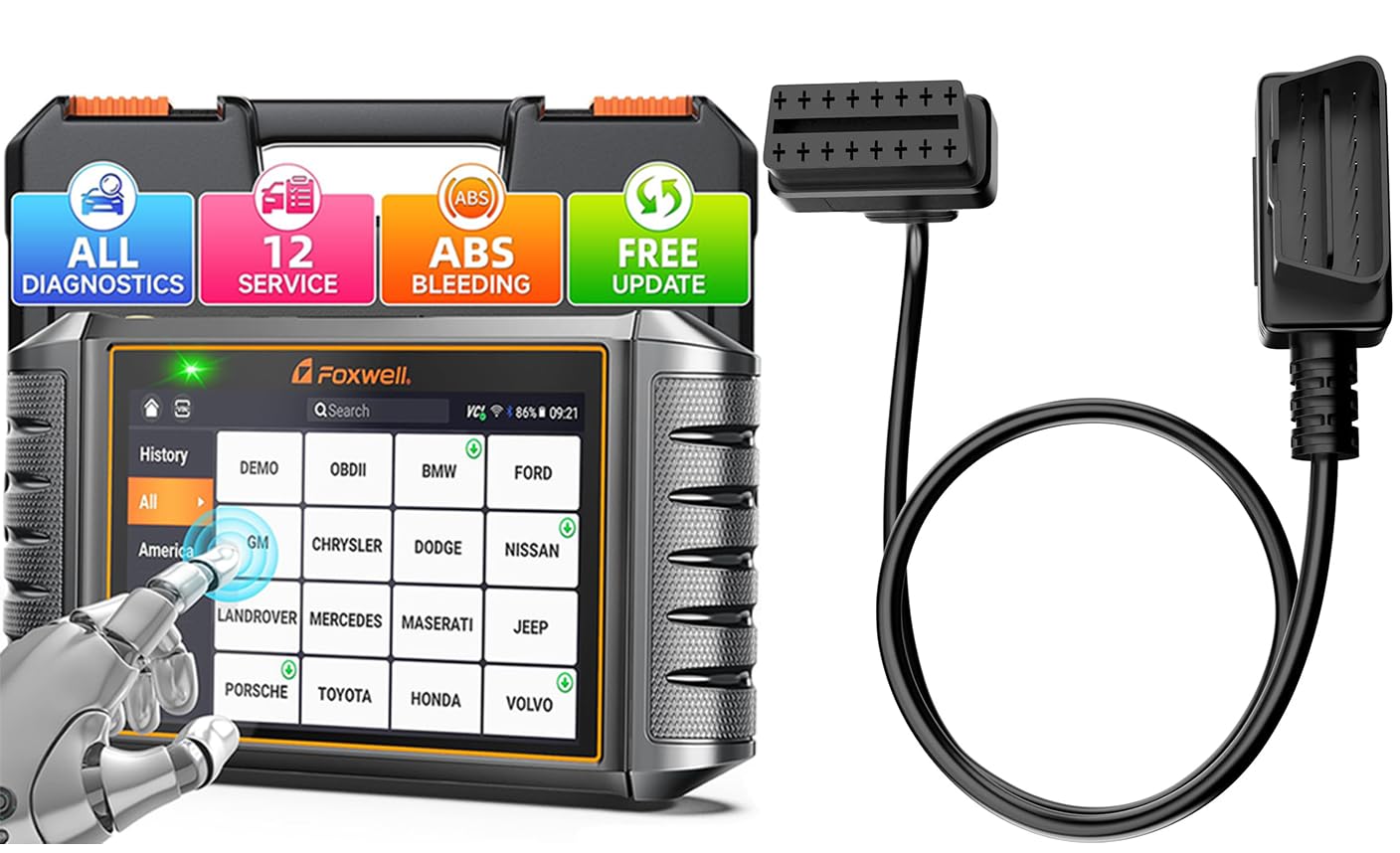 Amazon.com: Foxwell NT726 OBD2 Scanner and OBDII 16 Pin Diagnostic
