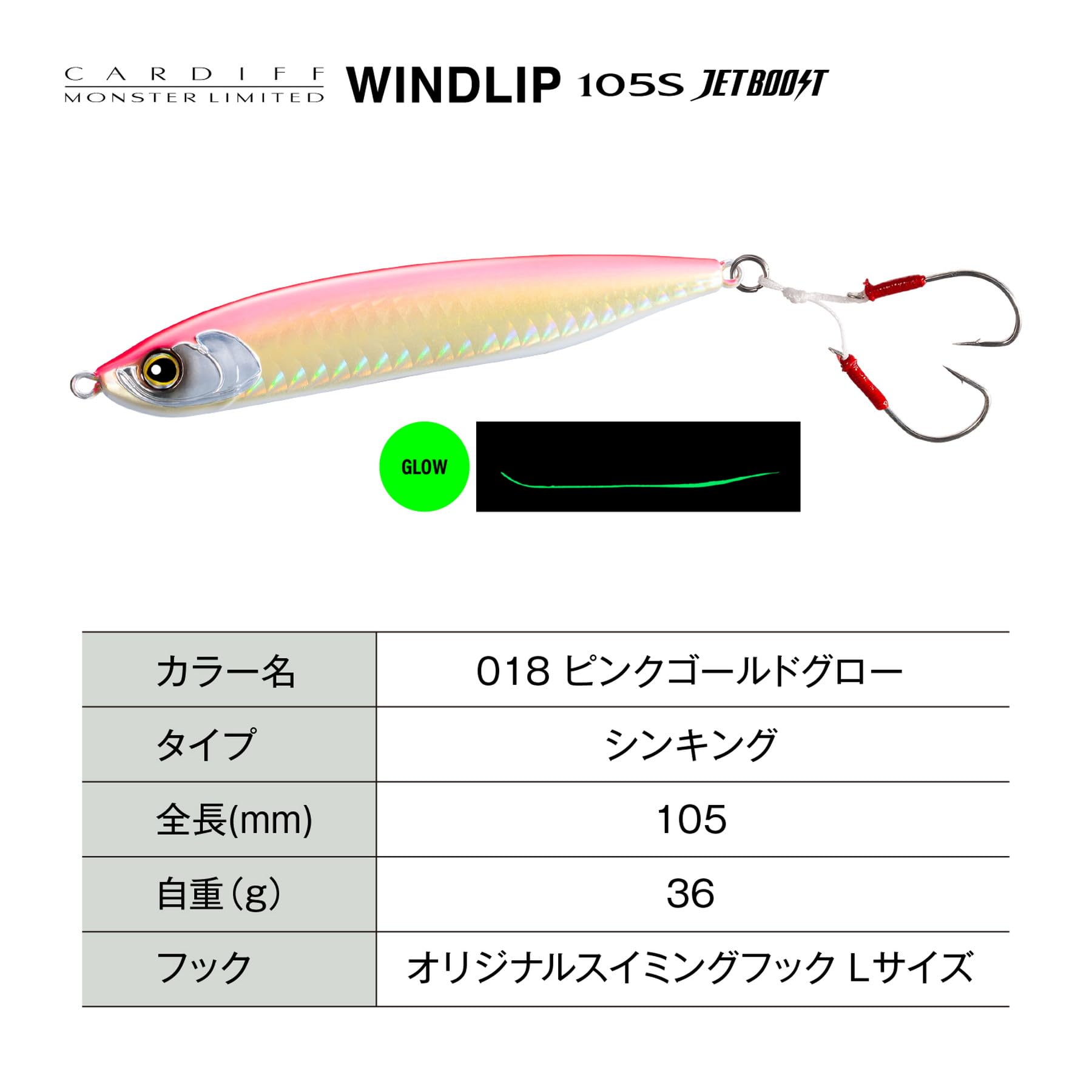 Amazon.co.jp: シマノ(SHIMANO) トラウトルアー カーディフ モンスター
