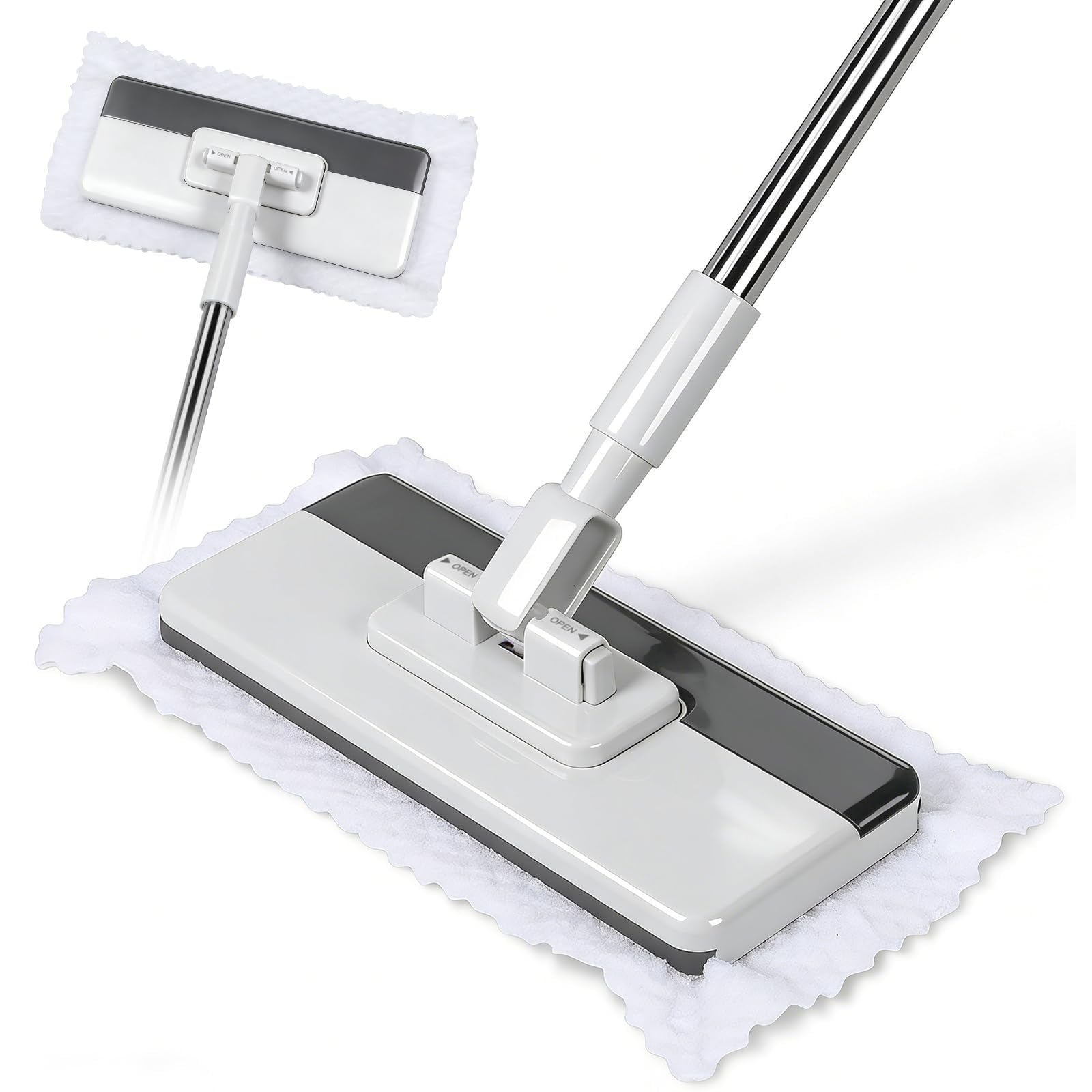 moppiページ Amazon.com: Masthome Snap Grip Mop,51