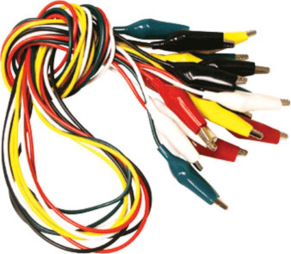 Alligator Lead Set, 10-Piece, 14 inches - TL-6