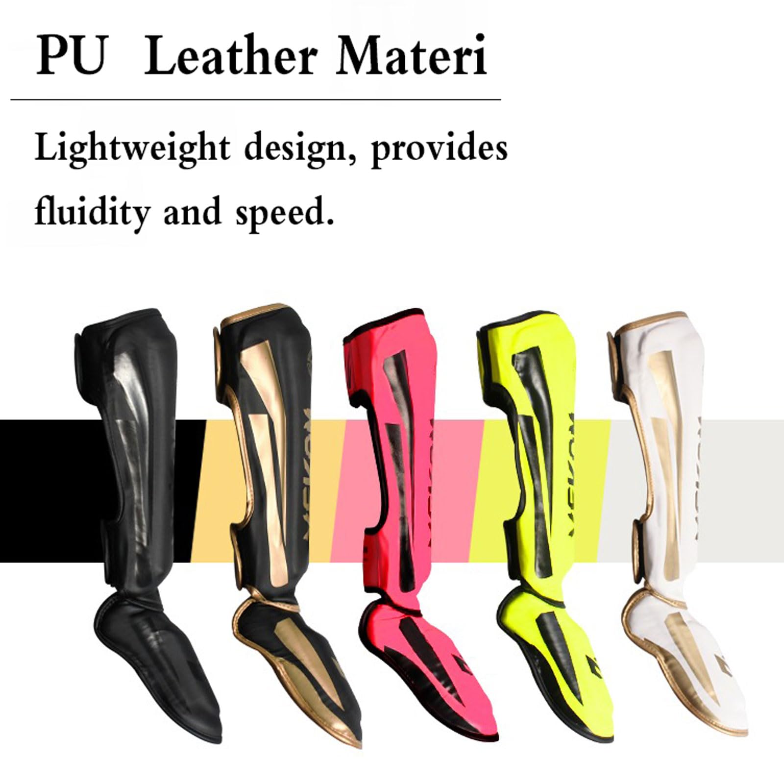 Paratibia Muay Thai,Protettivo Imbottita Paratibie,Muay Thai Protezione,Paratibia Unisex,Parastinchi Kick Boxing,Shin Guard,Protettivo Imbottita,Paratibia,per Taekwondo,Boxe,Muay Thai