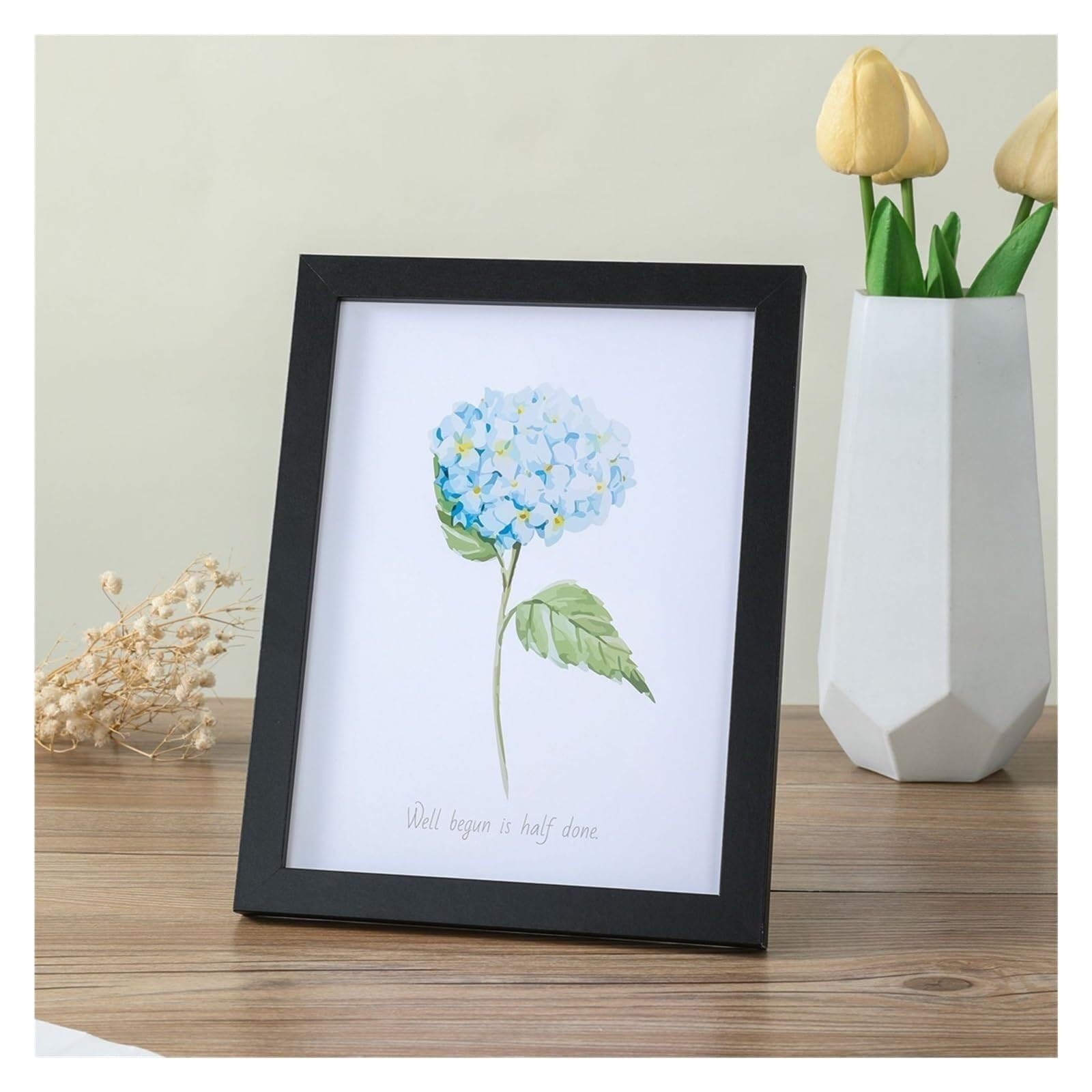 Photo Frames Wood Small Photo Frame For Wall Hanging With Plexiglass 9X13 10x15 13X18 15X20cm wooden Picture For Pictures Decor(Black Frame,15X20cm 8inch)
