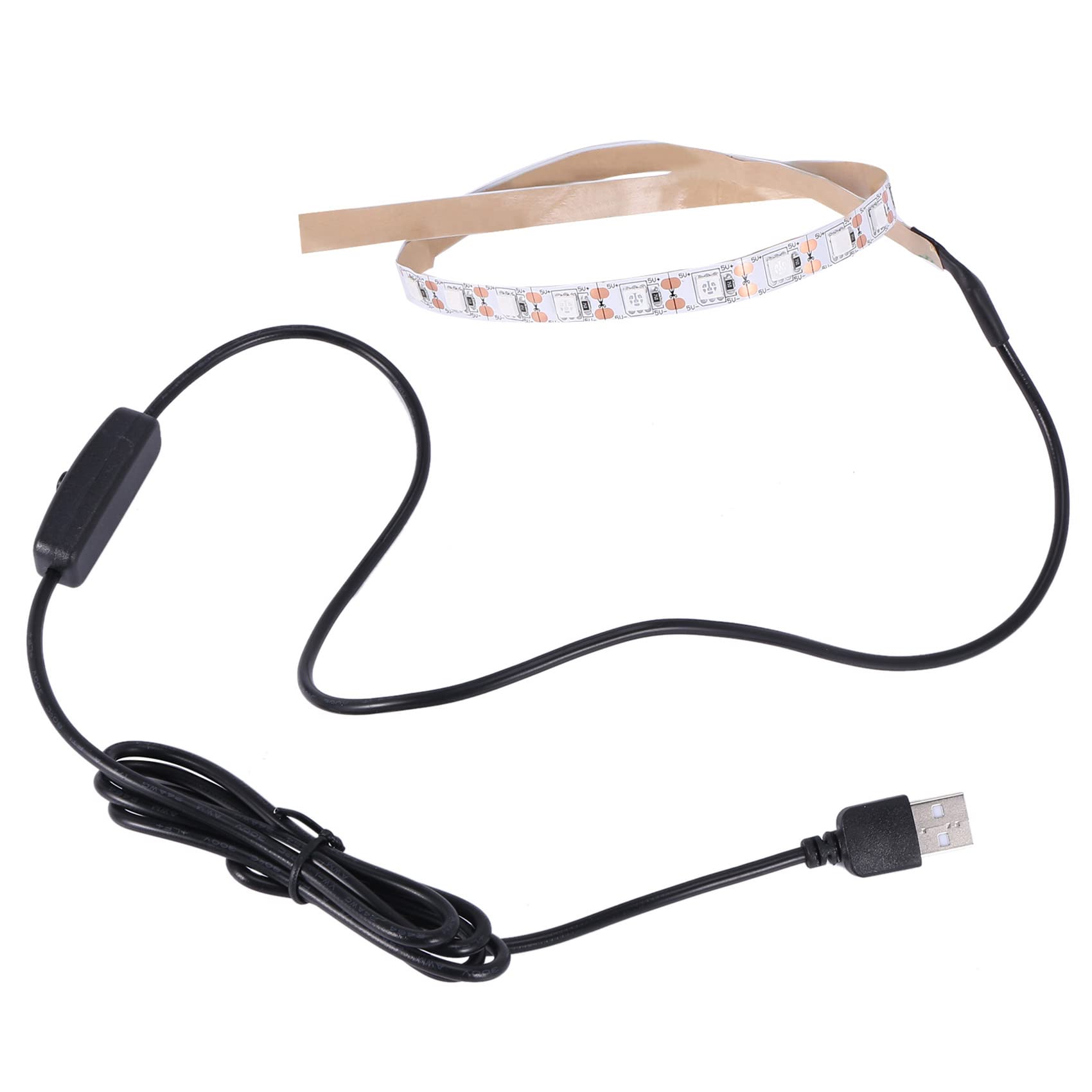 Ksrnsne UVC Germicidal Disinfection Light Bar 5V Bactericidal Lamp Light Strips LED Strip Light 50X1cm
