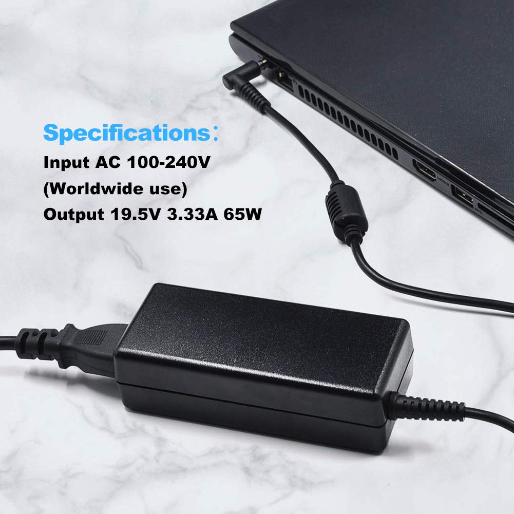 Alimentatore 19,5V 3,33A 65W Per HP – Compatibile Con 790946-001, 693711-001, Pavilion, ProBook, EliteBook