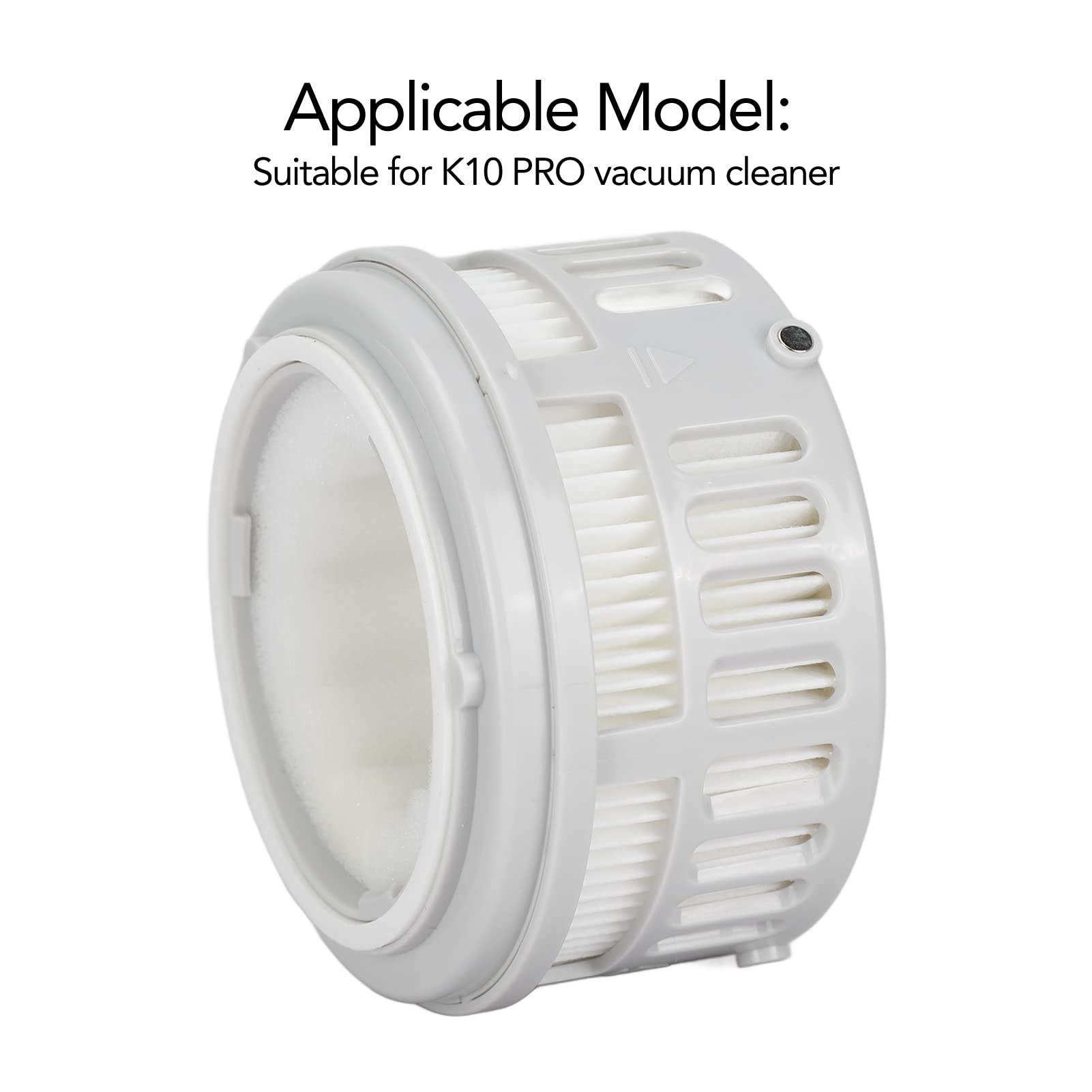 Vacuum Cleaner Filter Replacement, High Efficiency ABS Plastic Filter Cartridge K10 PRO