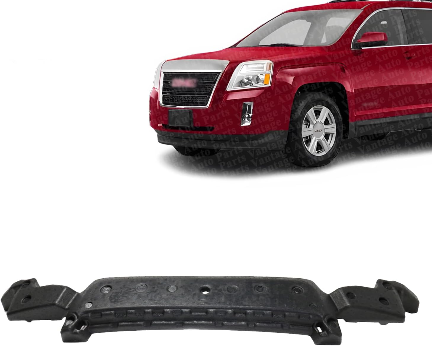 Front Bumper Absorber Compatible With GMC Terrain 2010-2015 | DIRECT REPLACEMENT | 22989642 | GM1070267