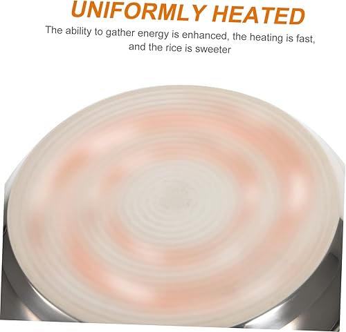 Miniatura 9 de Olla de arroz Revestimiento de olla de arroz instantánea Contenedor de arroz Olla de arroz de acero inoxidable Olla interna antiadherente Olla