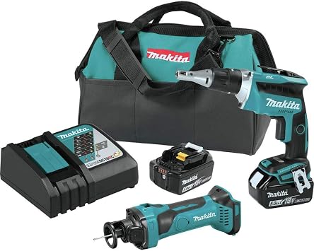 Makita XT255T 18V LXT Lithium-Ion Cordless 2-Pc. Combo Kit 5.0Ah