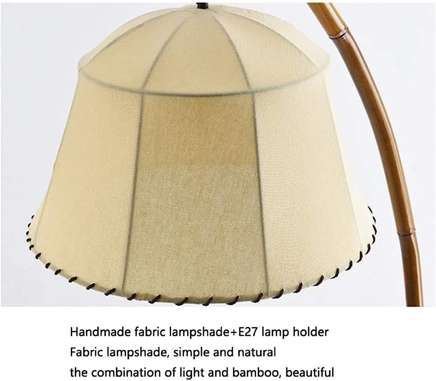 Lampa stojąca Lampy podłogowe Nowoczesna Lampa Podłogowa Do Salonu Bambusowa Lampa Stojąca Z Abażurami Retro Lampa Podłogowa Łukowa Do Sypialni Lampą do Czytania lampa stojąca podłogowa