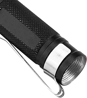 Mini Portable Led, Pen Clip Flashlight Linterna Boligrafo Led Torch Lamp for Outdoor Camping USB C Telescopic Zoom Light