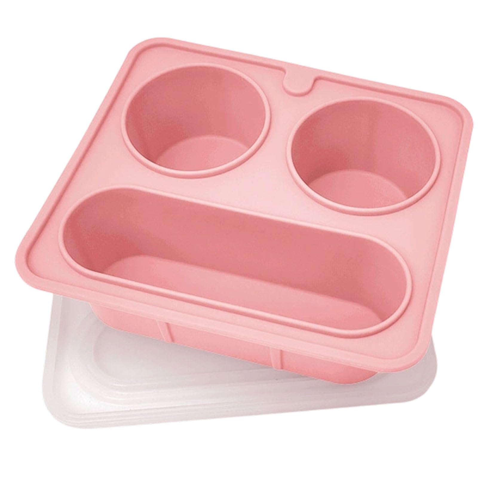HZBB Flexible Nonstick Ice Tray with Easy Releases Design Creates Perfect Cubes for Cocktails Beverages and Iced Coffee Restaurant Ice Molds