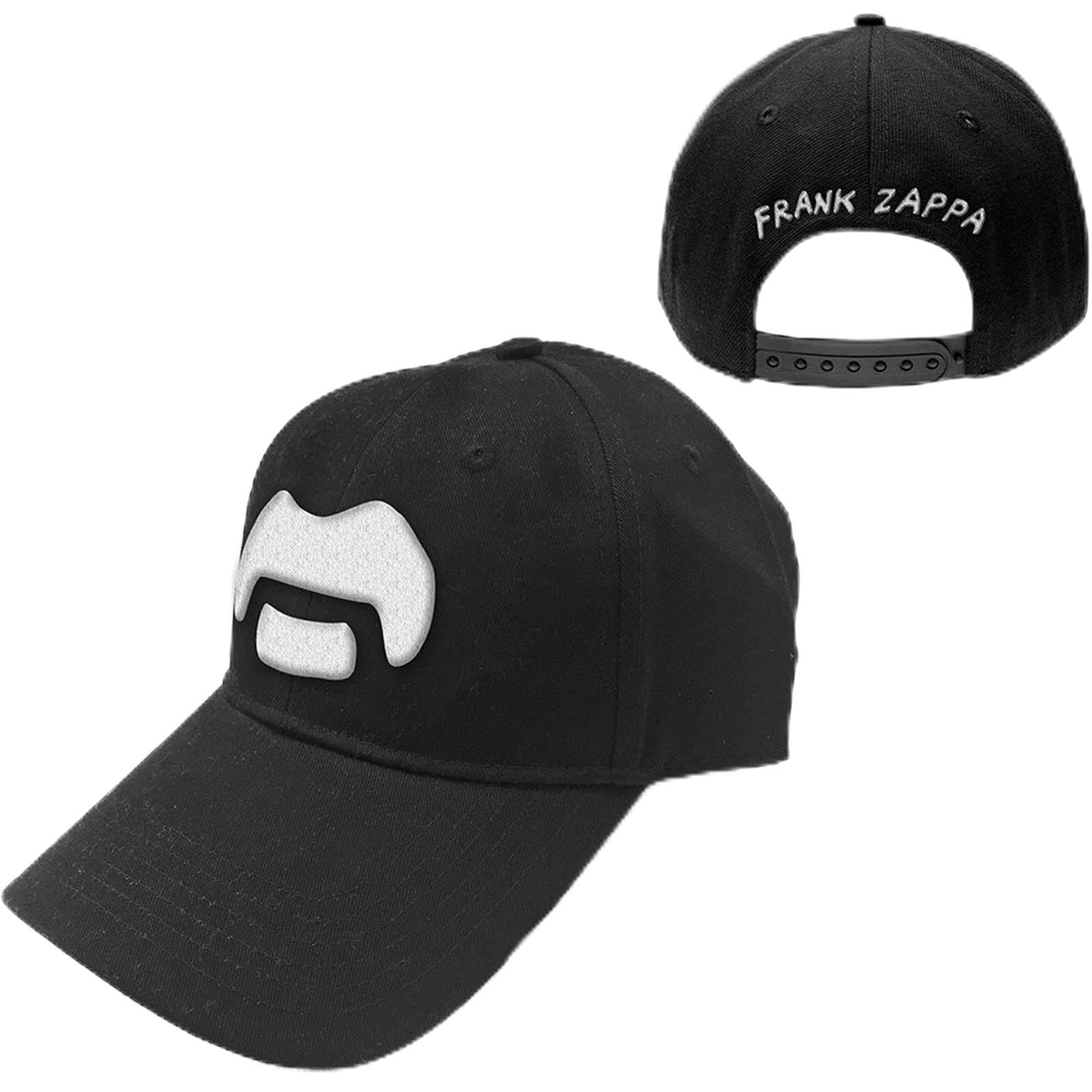 Band Monkey Frank Zappa Unisex Baseball Cap White Moustache