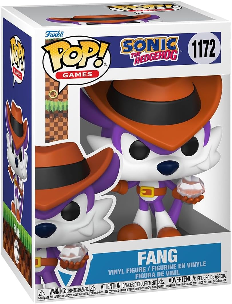 Funko Pop! Games: Sonic The Hedgehog - Fang - Collectable Vinyl Figure - Gift Idea - Official Merchandise - Toys for Kids & Adults - Video Games Fans - Model Figure for Collectors