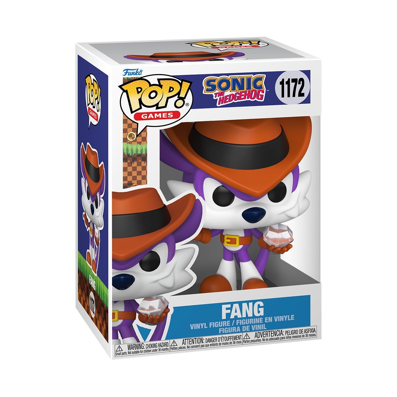 Funko Pop! Games: Sonic The Hedgehog - Fang - Collectable Vinyl Figure - Gift Idea - Official Merchandise - Toys for Kids & Adults - Video Games Fans