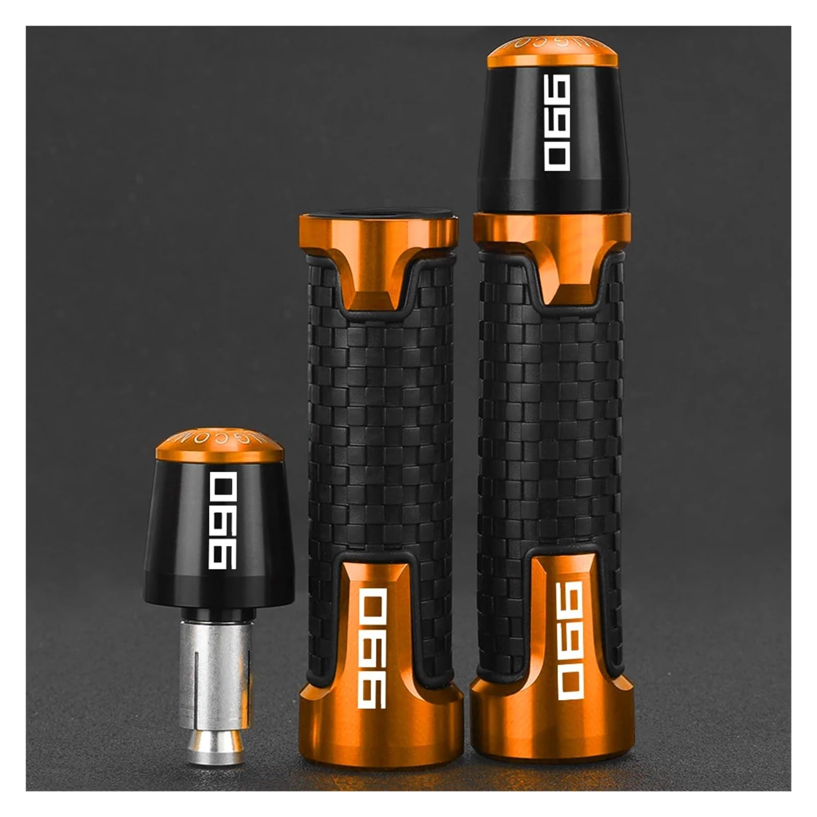 Motociclo Manubri Per 990 Super Duke 2005-2025 Moto 7/8 "22mm Manopole Manubrio Impugnatura Estremità Spina Tappo Cursore