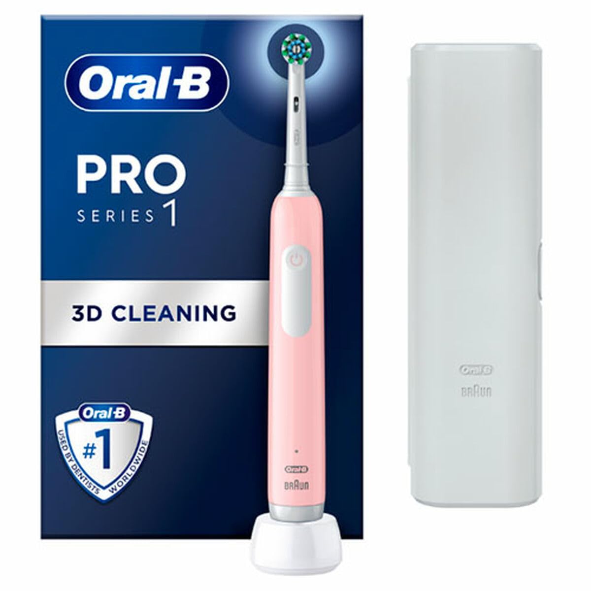Oral-B Brosse à dents électrique Pro 1 rose