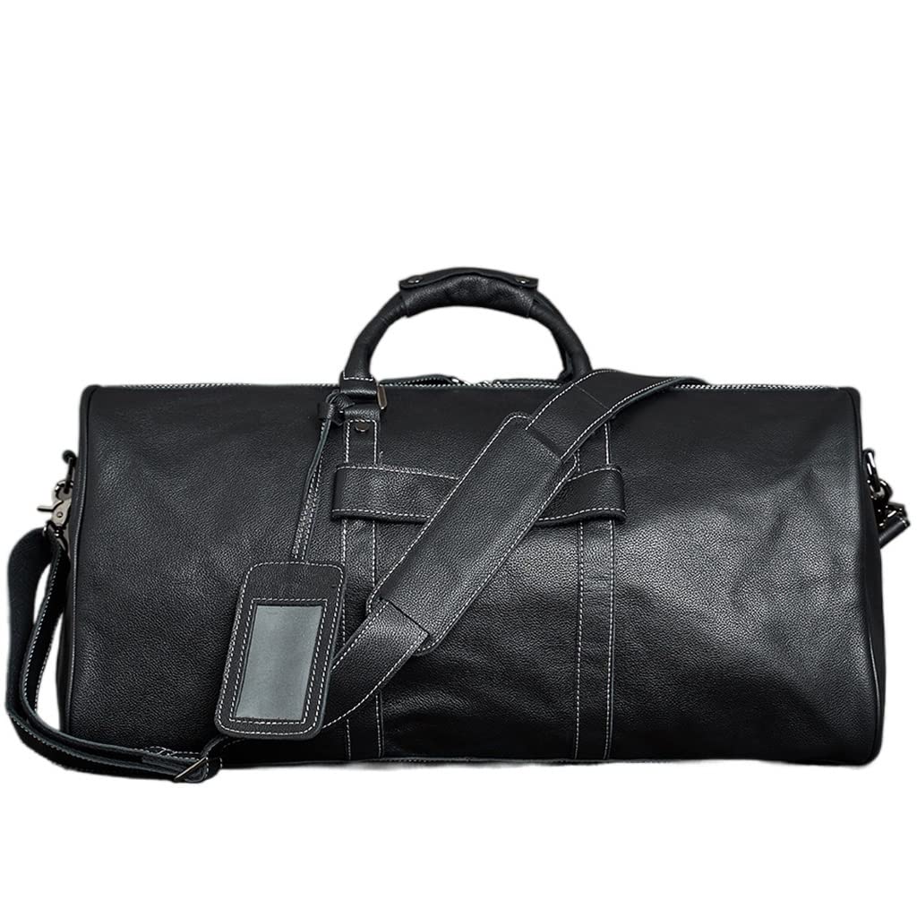 MVNOIRE Hand Luggage Bag Travel Geunine Leather Large Capacity Single Shoulder Messenger For 15 Inch Laptop