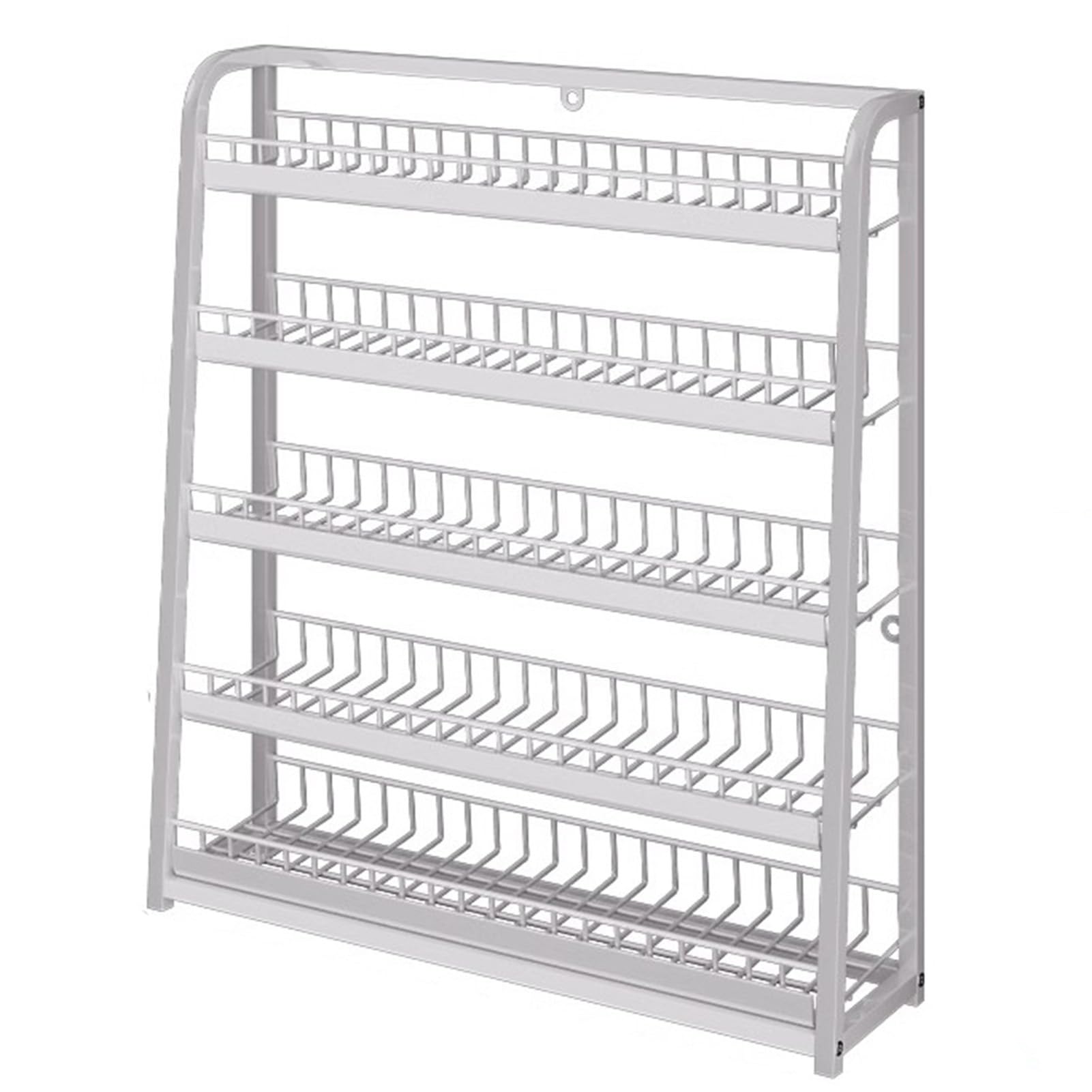 Générique Présentoir de supermarché de 67 cm (26,3 po) - Support Mince et Stable pour Bonbons, Chips, sachets de thé et Plus Encore, Blanc, 45 cm de Large