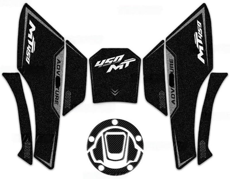 Tank Traction Pad Motorcycle Fuel Tank Sticker Tank Pad Decal Oil Gas Cap Protector for 450mt 450 Mt