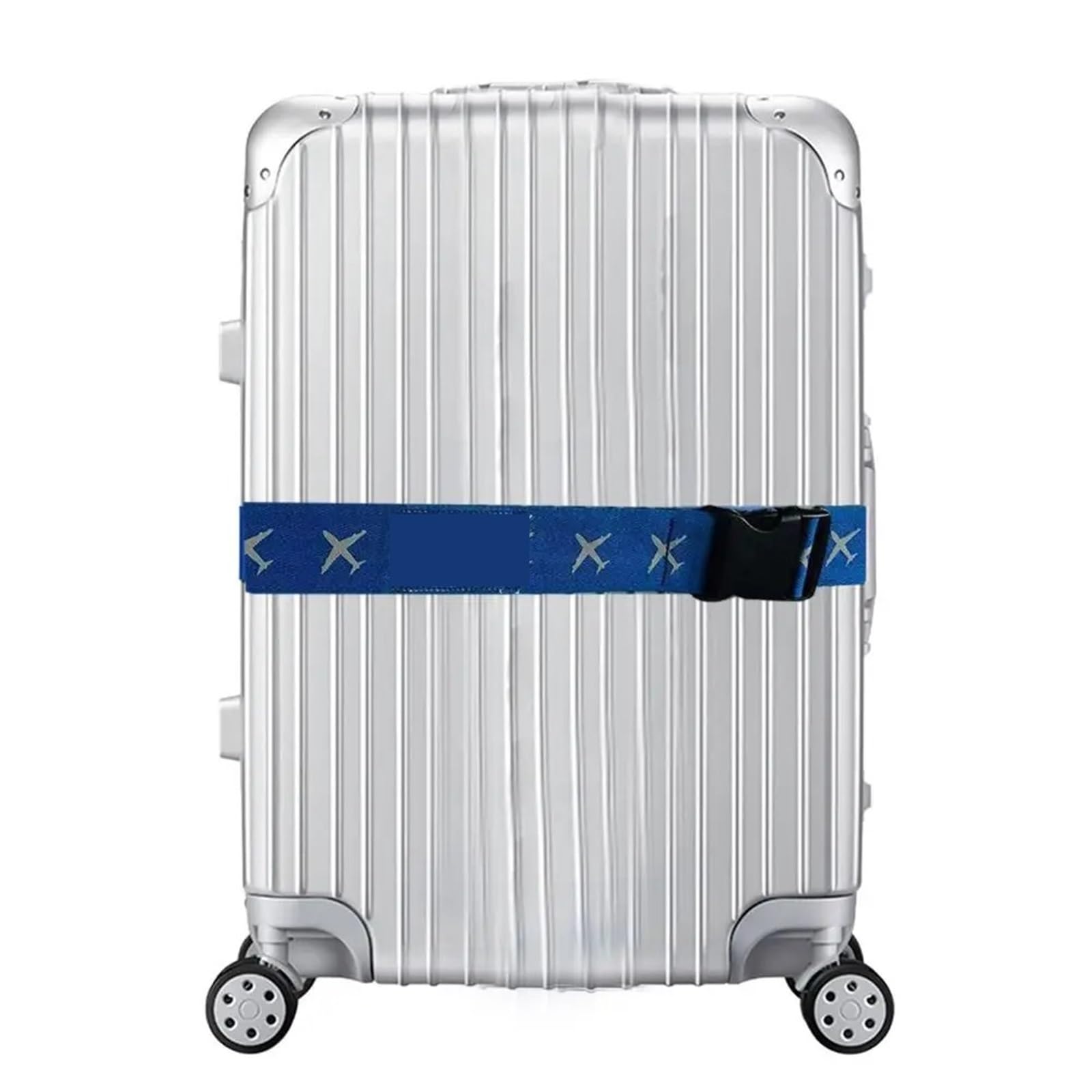 4 Stück Reisegepäckgurt, verstellbar, Passwortsperre, Verpackungsgürtel, Gepäck, sicheres Schloss, Diebstahlsicherung, Gepäckgurt, Bündelungsgürtel Für Reisen Und Flugreise(Blue)