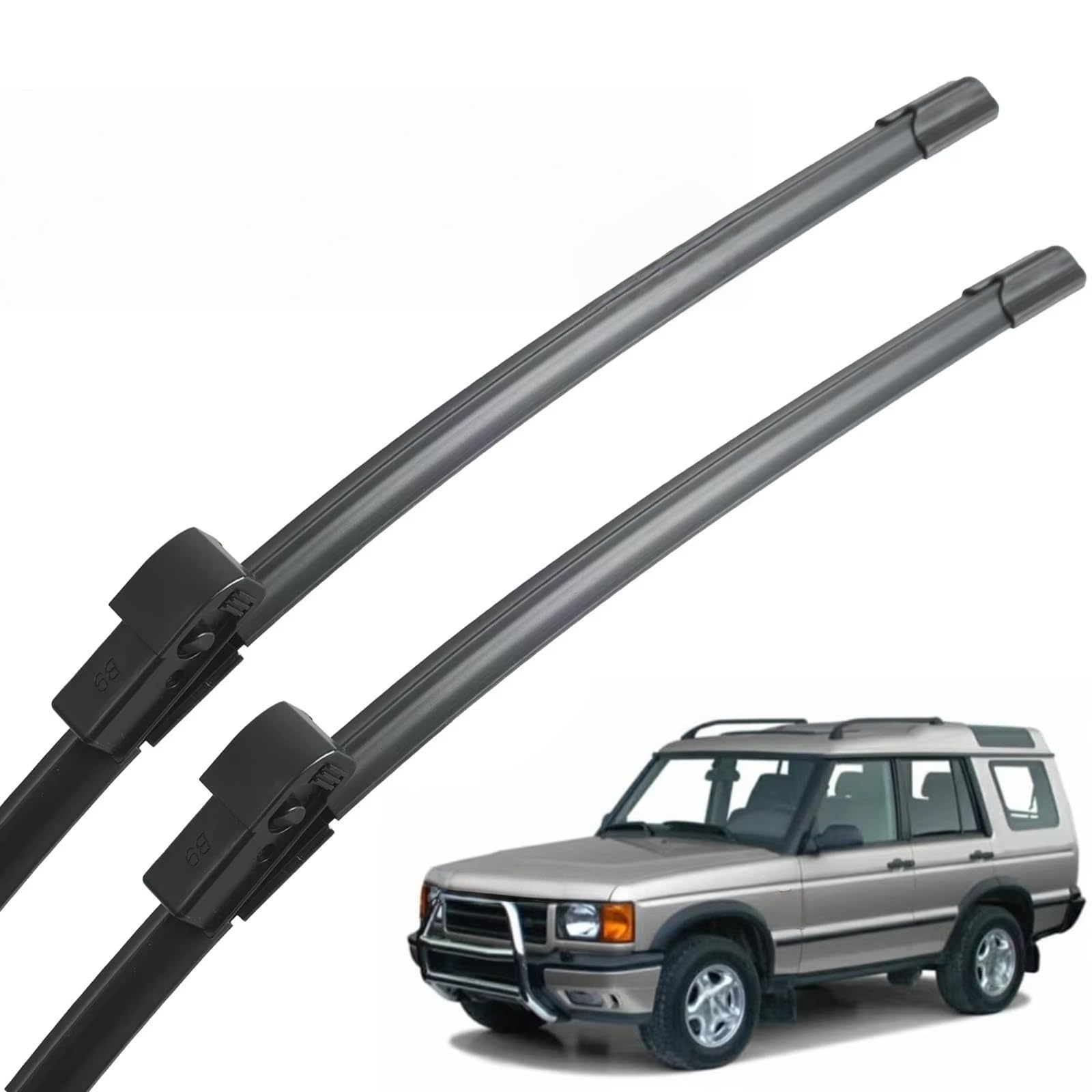 PAPEP Windscreen Wiper Blades for LAND ROVER DISCOVERY 2 L318 1998-2004 22"+22", Front Replacement Wipers OEM Quality Water Repellent Rubber Automotive Windshield