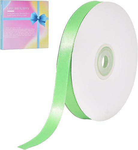 Cinta de satén roja de doble cara de 12 pulgada x 50 yardas de longitud para decoración de Navidad, cabello de bricolaje, vestido de fiesta,