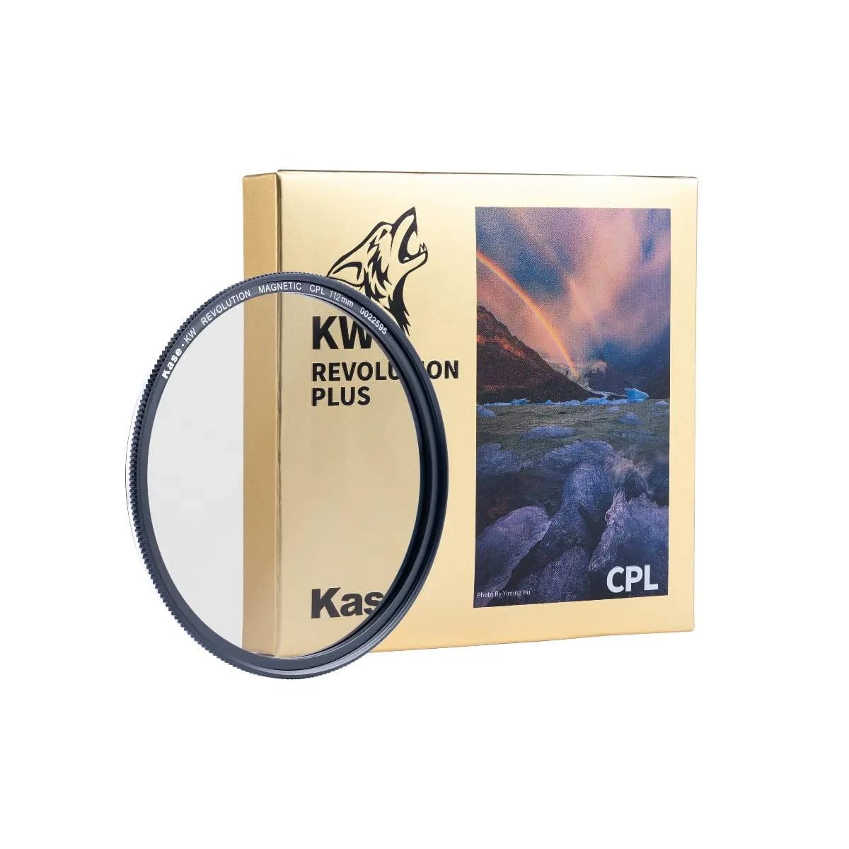 Kase Filters KW Revolution Plus CPL 112mm Round Polarising Filter with Magnetic Mount