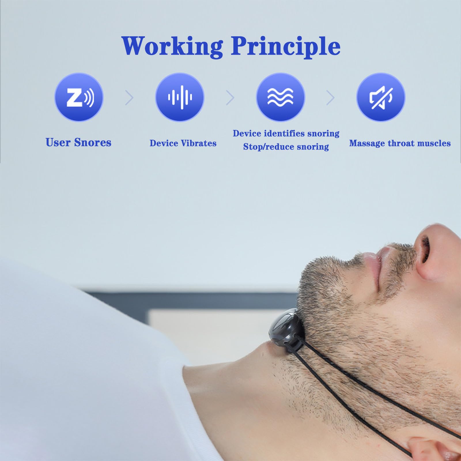 Snortium pro - snortium anti - ronquidos,dispositivo inteligente anti - ronquidos,dispositivo eficaz contra los ronquidos,asistencia para el sueño contra los ronquidos,adecuado para hombres y mujeres