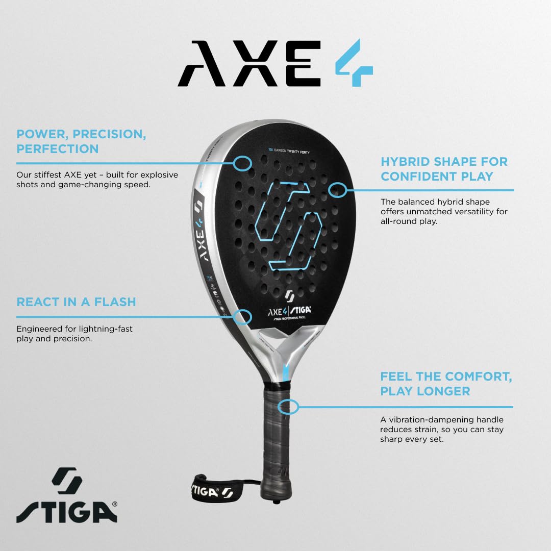 STIGA Padelschläger Axe 4