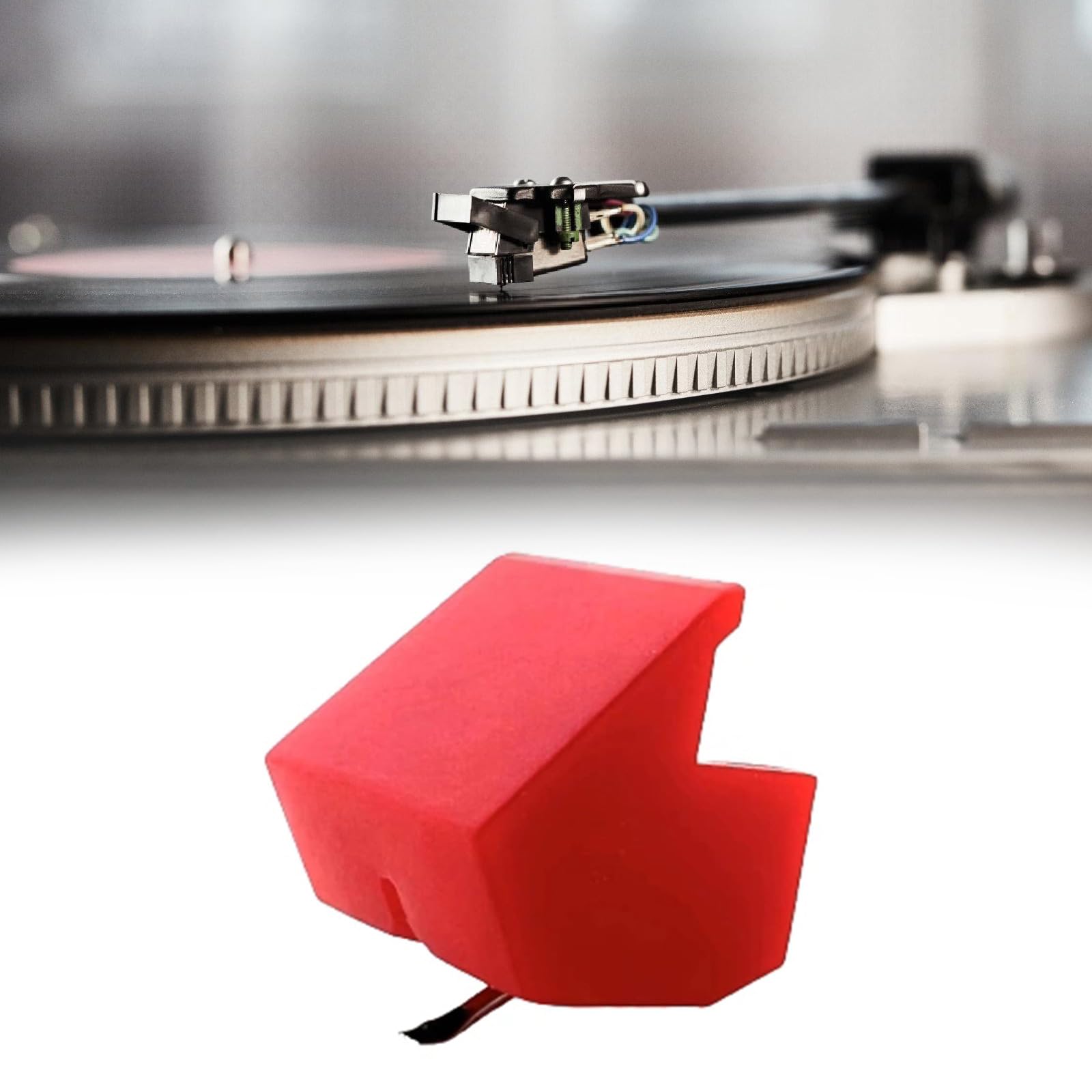 ST29D ST55D ST57D - Puntero fonográfico para tocadiscos con detalles de sonido enriquecido que refuerza las manos del tocadiscos