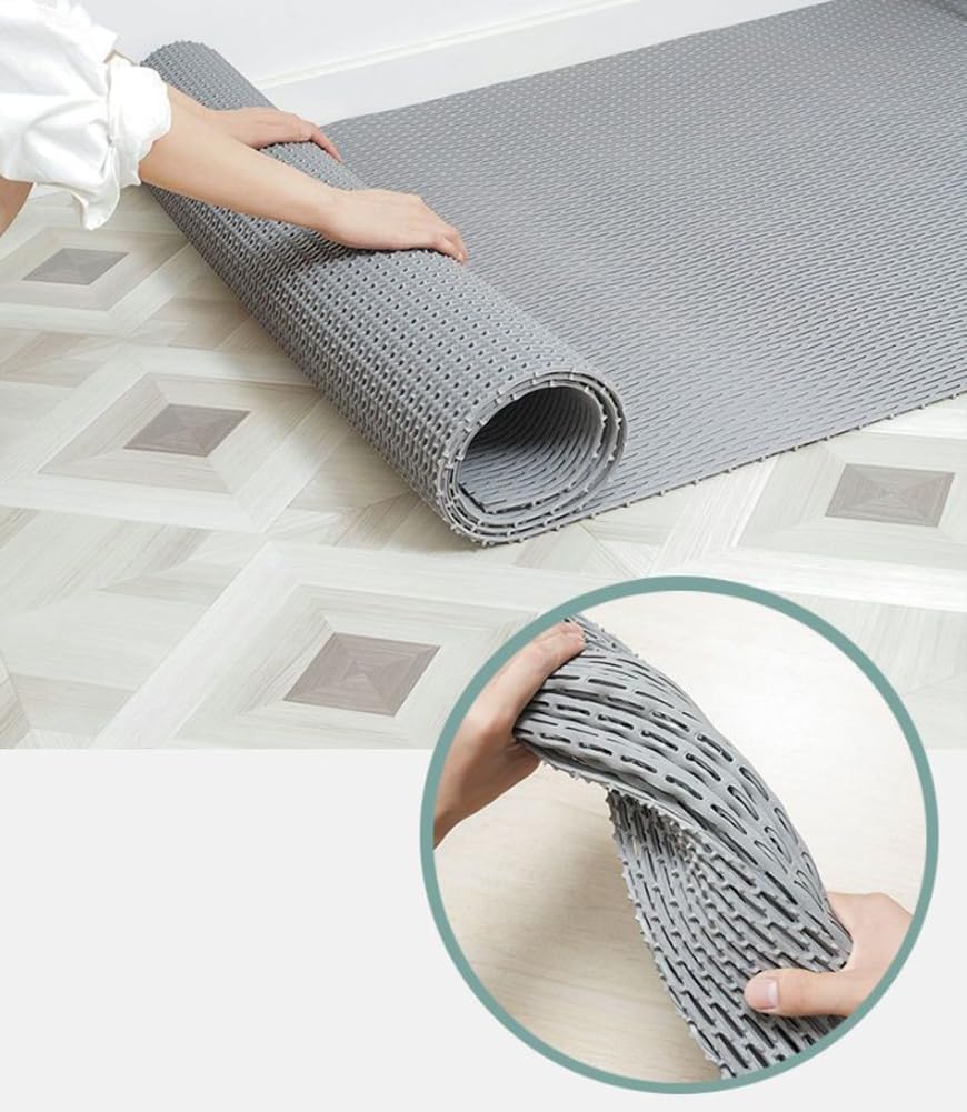 Tappetino in gomma multiuso rivestito in PVC con fori di drenaggio(60 * 90cm)