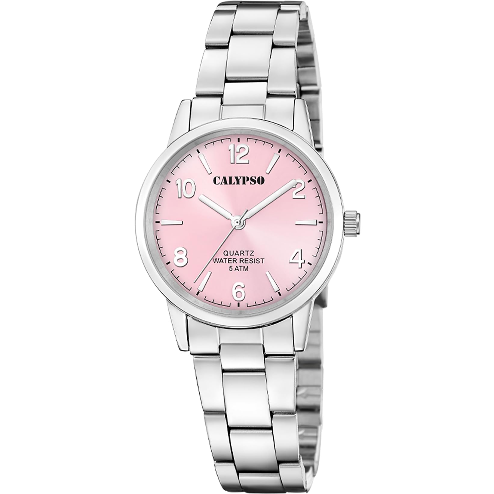 House of Watches - Calypso Ladies Pink Stainless Steel Watch K5859/5