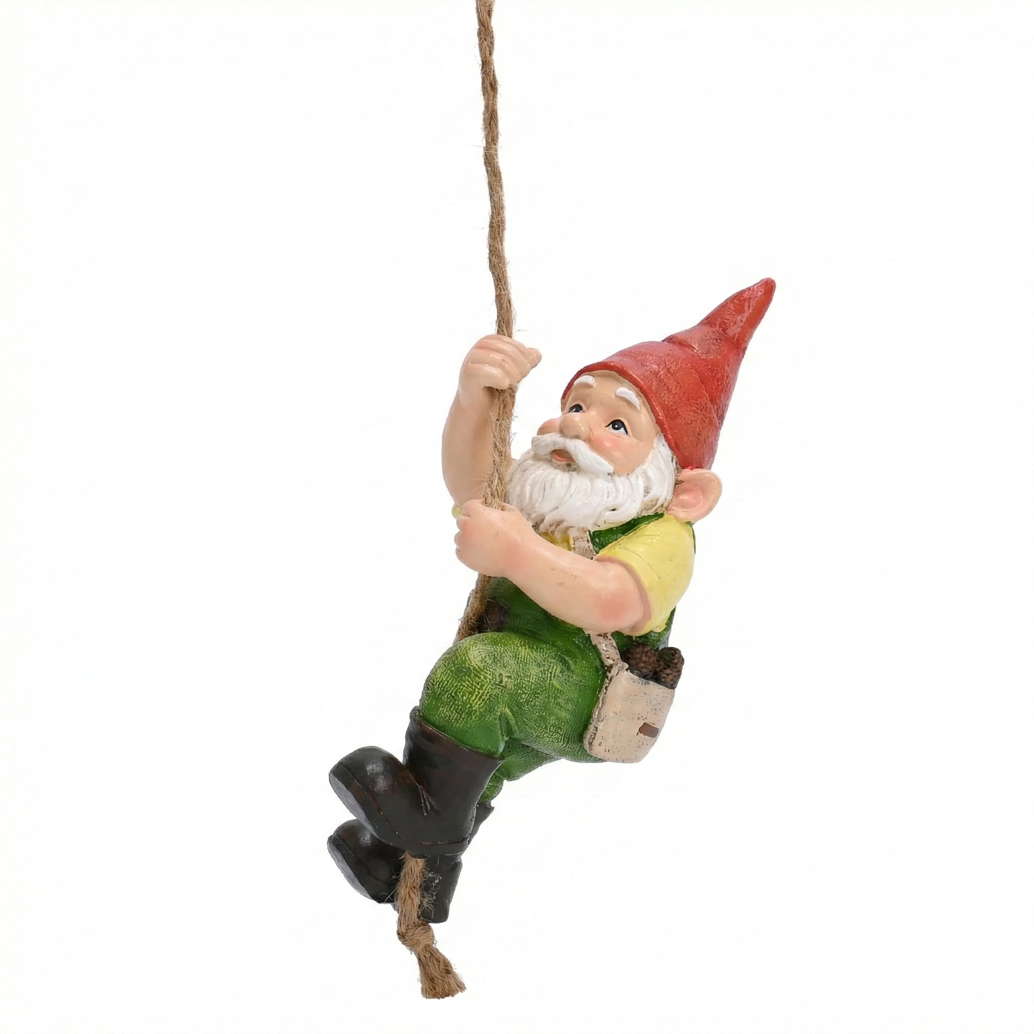 TERESA'S COLLECTIONS Gartendeko für Draußen,Kletternder Zwerg Wasserdicht Gartenfigur