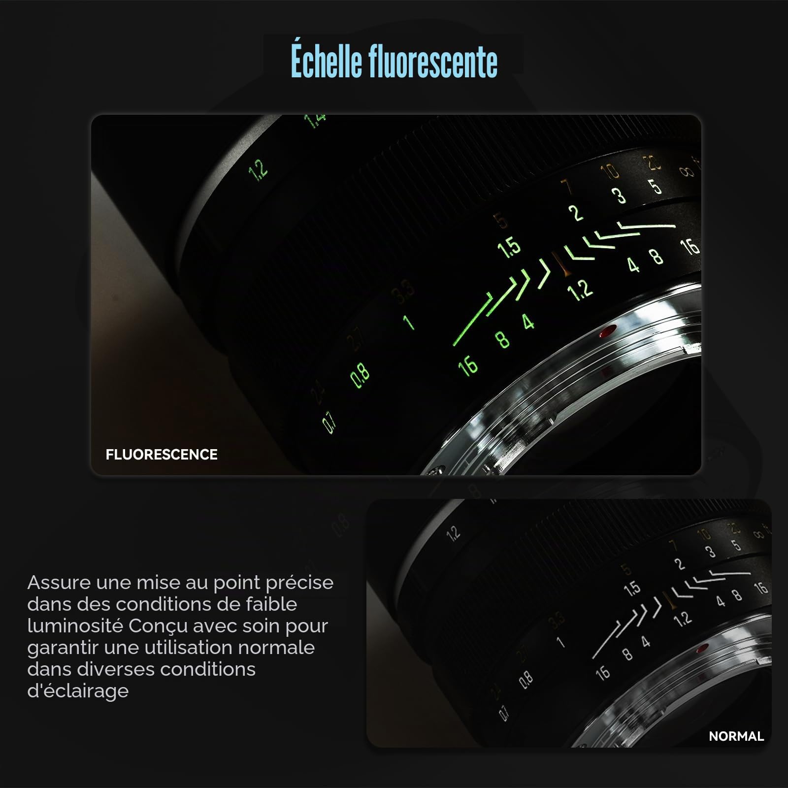 7Artisans 50mm F1.2 Sony E-Mount Objectif,APS-C Manuelle Focus