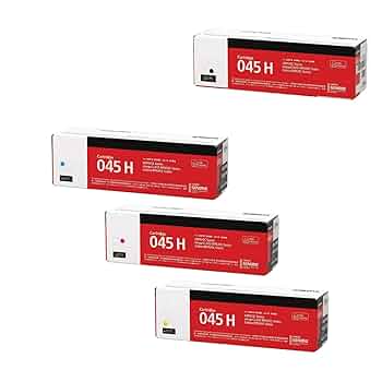 キャノン　純正トナーカートリッジ　CRG-045H　4色パック大容量　新品未開封 Canon 大容量トナーカートリッジ045H（CRG-045H）シリーズ 純正