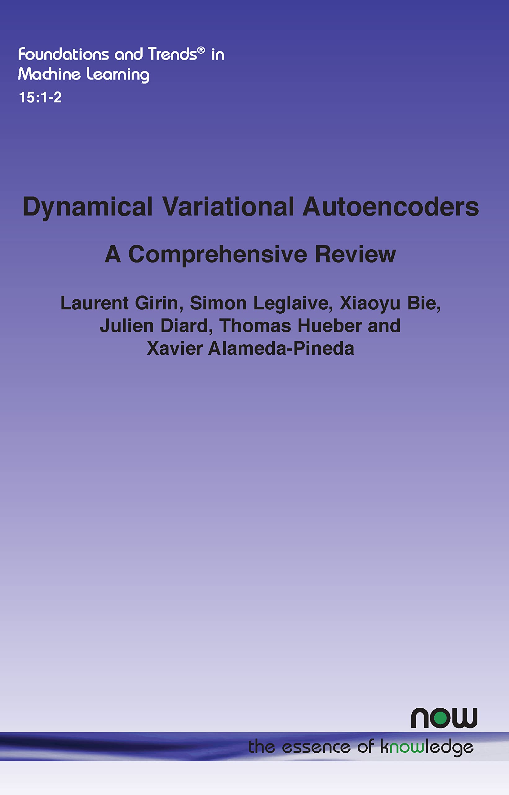 Buy Dynamical Variational Autoencoders: A Comprehensive Review ...