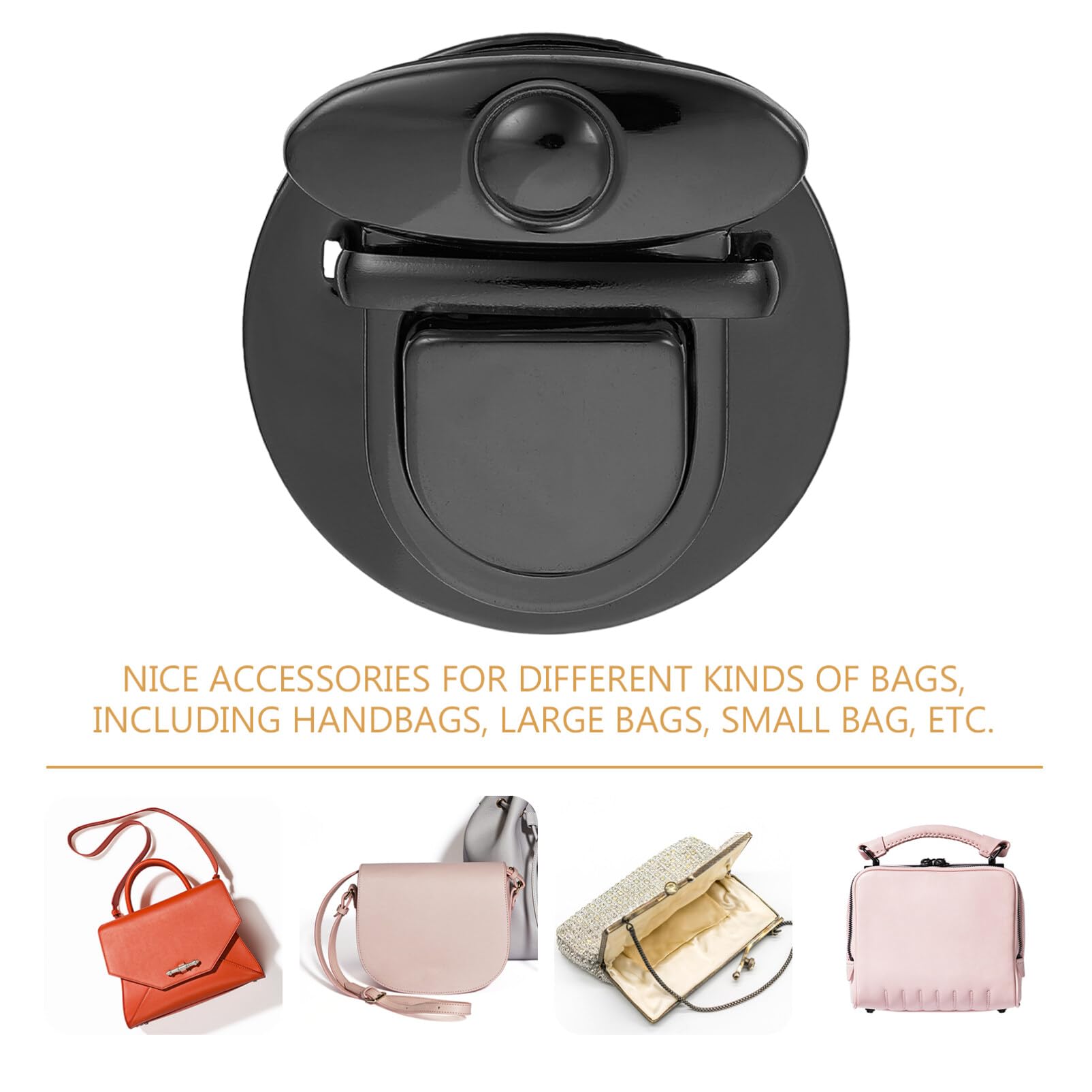 Broches Para Bolsas TEHAUX 10 Piezas Hebillas De Cierre Para