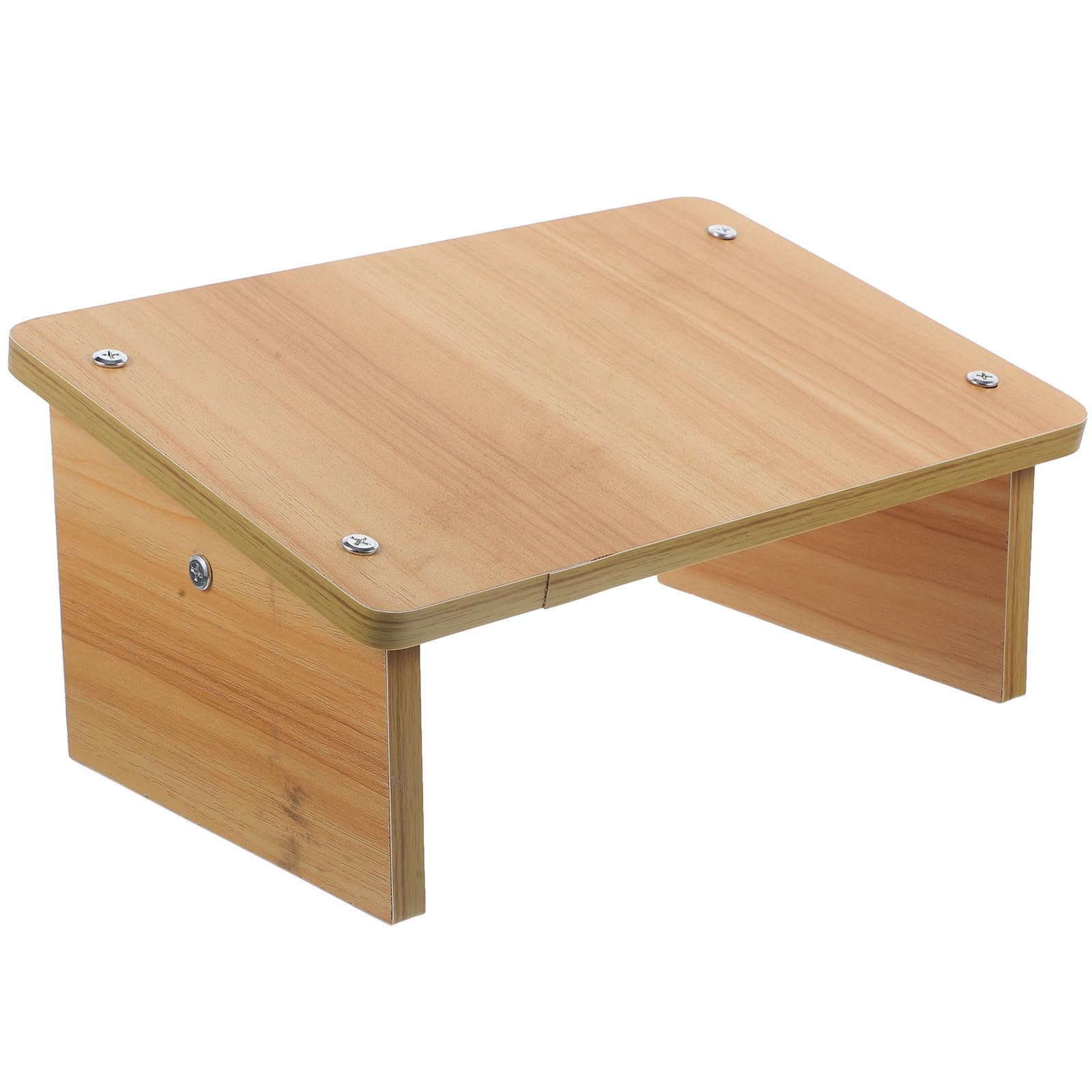 Tabouret repose-pieds SECFOU bois kaki anti jambes lourdes bureau