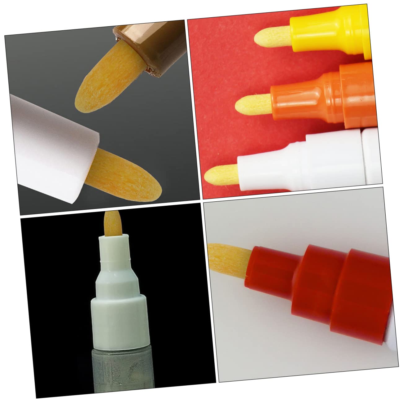 300stücke Ersatzspitzen Für Öl Und Acrylmalstifte Kompatibel Mit Verschiedenen Malmarkern Einfach Zu Wechseln Für Reibungsloses Malerlebnis