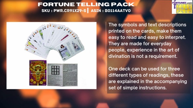 Amazon.com: PowerFortunes Fortune Telling Cards : Toys & Games