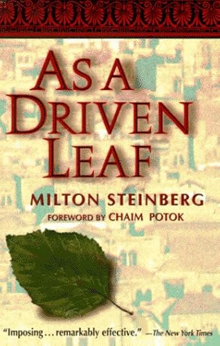 As a Driven Leaf 0874410746 Book Cover